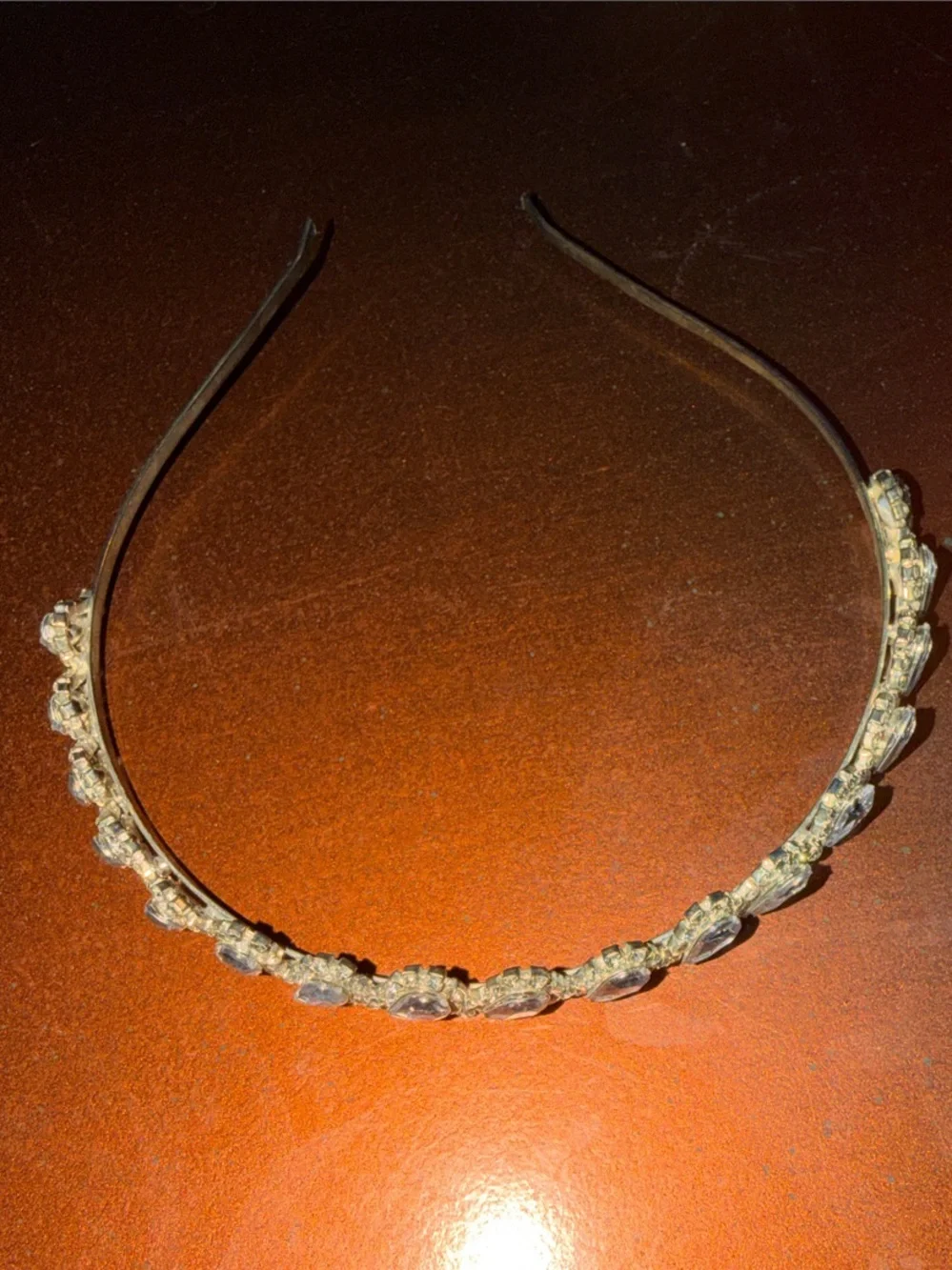 Pearl and Crystal Headband Set with Floral Lace Elastic Band - White